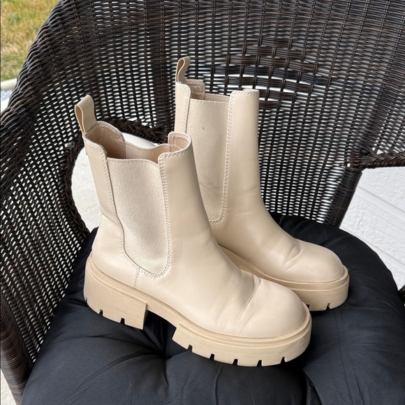 H&M Shoes - H&M Beige Ankle Booties